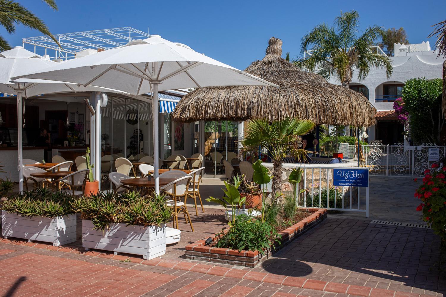 UzHan Beach Hotel Bitez Exterior foto