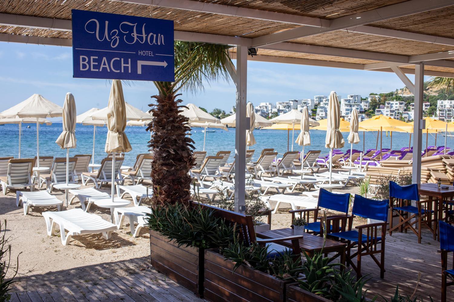UzHan Beach Hotel Bitez Exterior foto